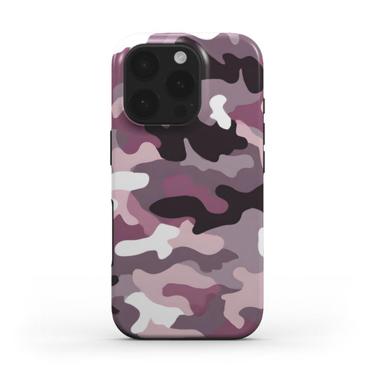 MagSafe Tough Handyhülle – Camouflage Rose Pink