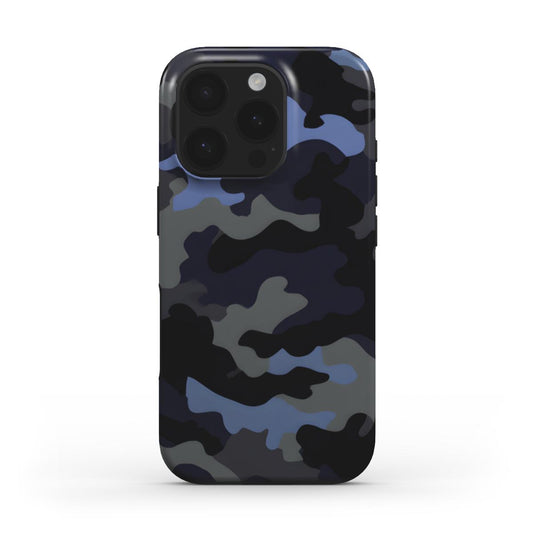 MagSafe Tough Handyhülle – Camouflage Black Blue