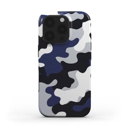 MagSafe Tough Handyhülle – Camouflage Blue Black