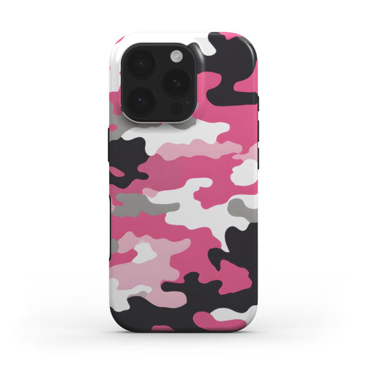 MagSafe Tough Handyhülle – Camouflage Pink