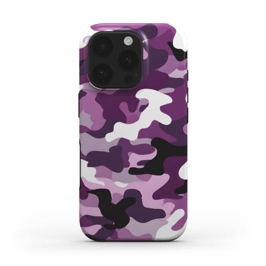 MagSafe Tough Handyhülle – Camouflage Purple