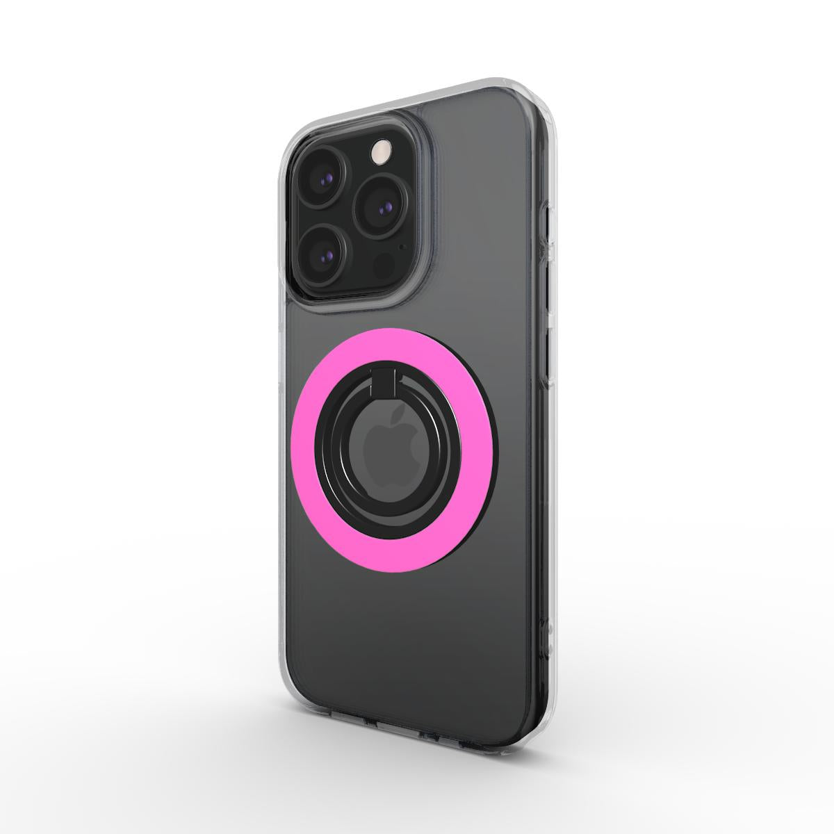 Pink Magnetischer Ringhalter im Standmodus – 360 Grad drehbar