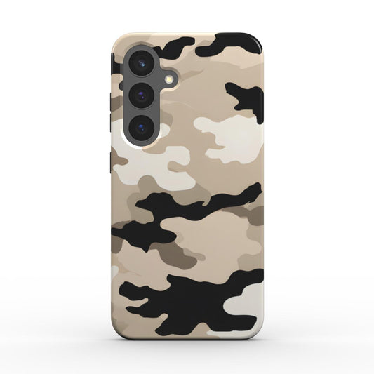 Camouflage Sandstorm Stoßfeste Handyhülle Tough Case – Rückansicht