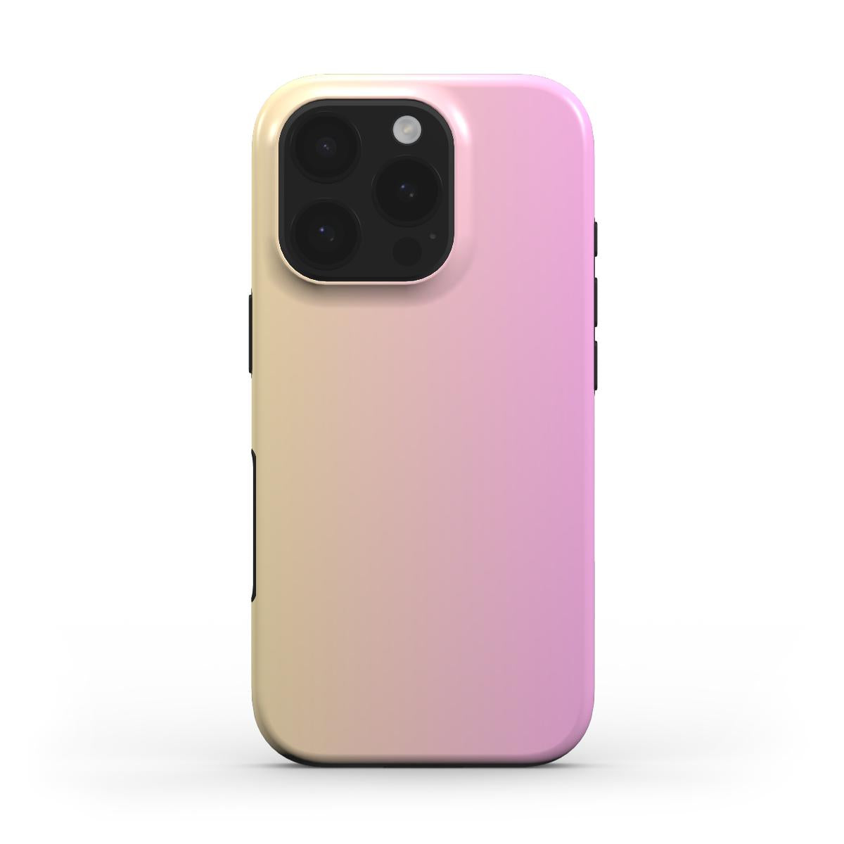 MagSafe Handyhuelle Gelb Pink Gradient Rückseite