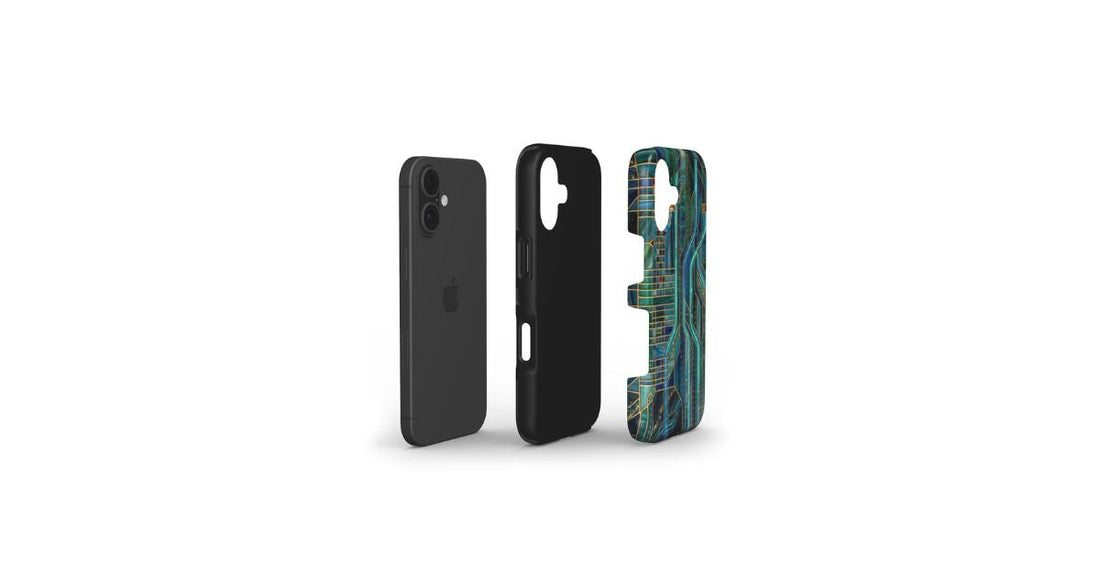 Stossfeste Handyhülle für iPhone – Dual-Layer Aufbau aus TPU-Innenschicht und PC-Aussenschale für maximalen Schutz