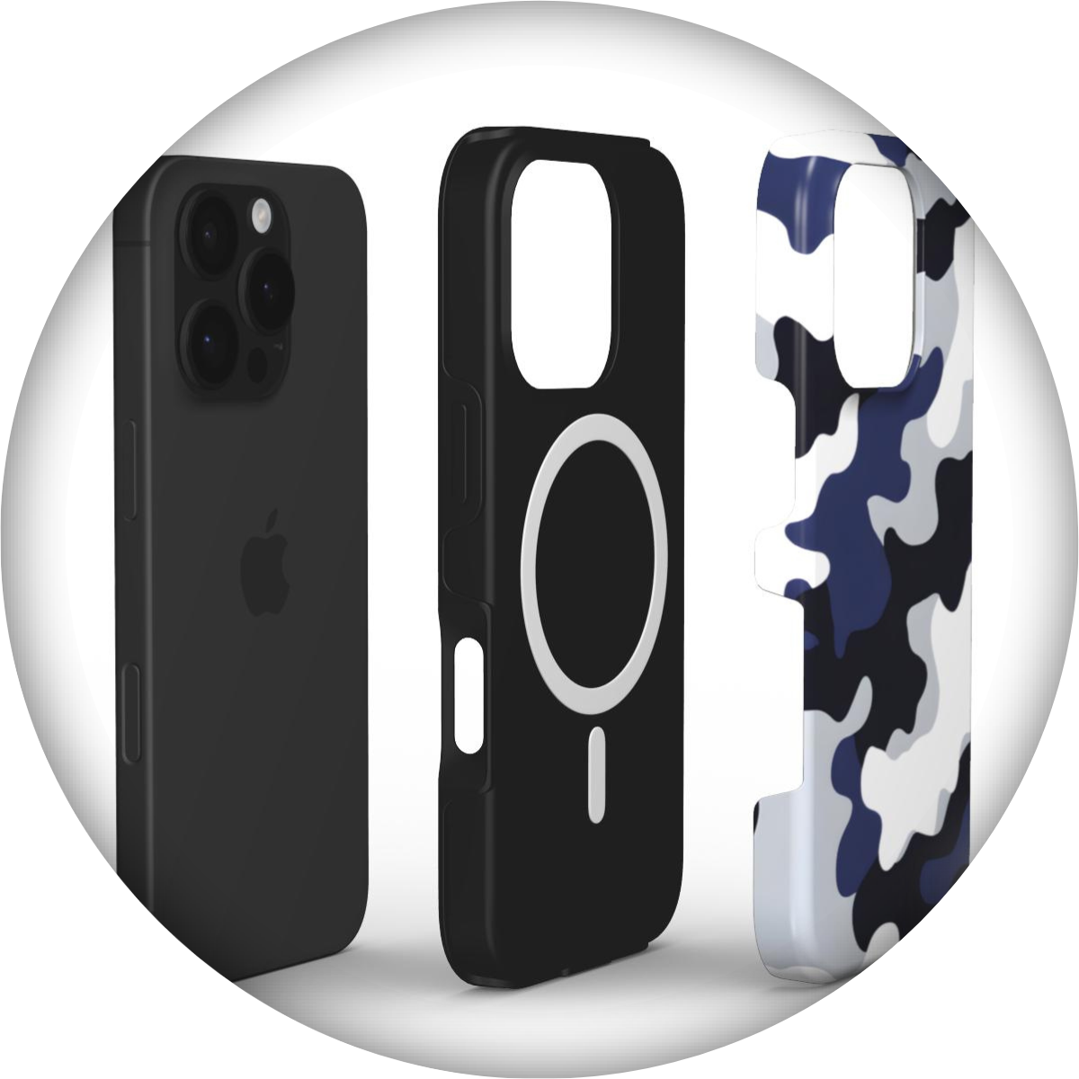 Camouflage MagSafe Handyhüllen