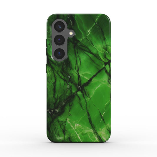 Grüne Marmor Smartphone-Hülle – auffälliges, stoßfestes Case mit elegantem Finish
