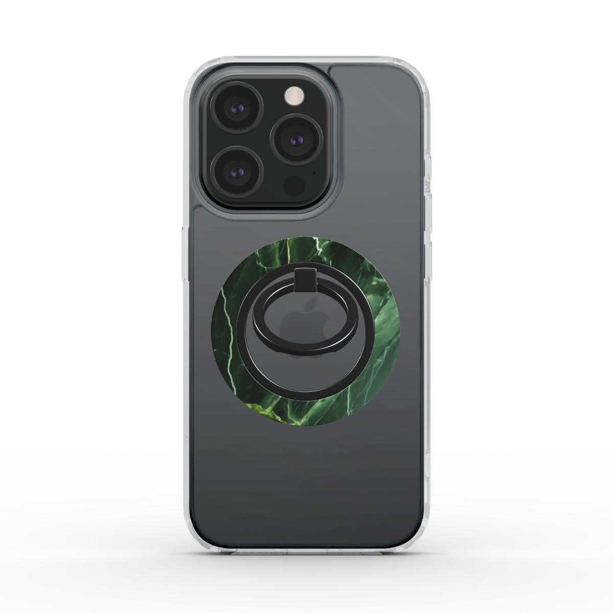 Magnetischer Ringhalter auf iPhone – Rückansicht