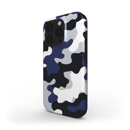 MagSafe Tough Handyhülle – Camouflage Blue Black