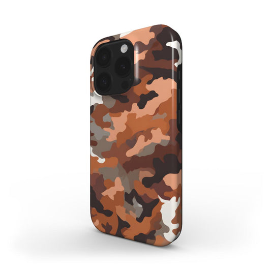 MagSafe Tough Handyhülle – Camouflage Desert Brown