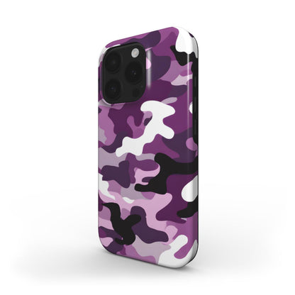 MagSafe Tough Handyhülle – Camouflage Purple