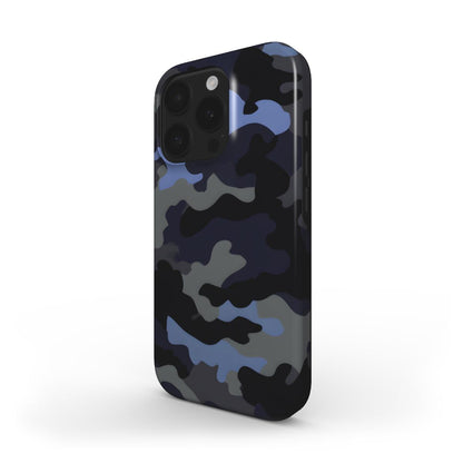 MagSafe Tough Handyhülle – Camouflage Black Blue