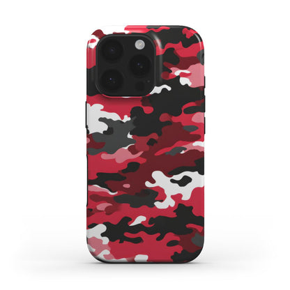 MagSafe Tough Handyhülle – Camouflage Red Camo