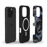 MagSafe Handyhülle – „Camouflage Black Blue“