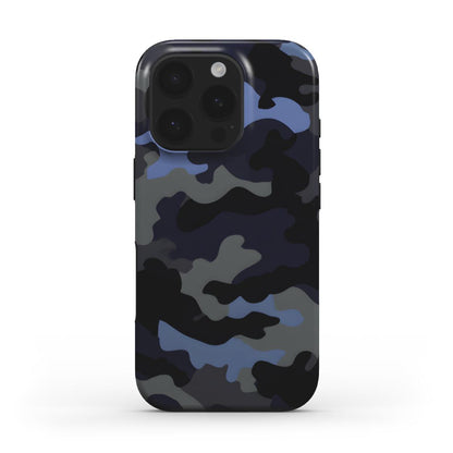 MagSafe Tough Handyhülle – Camouflage Black Blue