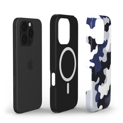 MagSafe Tough Handyhülle – Camouflage Blue Black