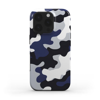 MagSafe Tough Handyhülle – Camouflage Blue Black