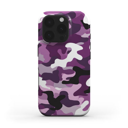 MagSafe Tough Handyhülle – Camouflage Purple