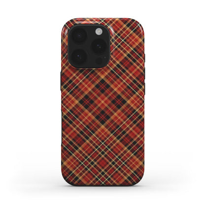 MagSafe Tough Handyhülle – Karo Rot