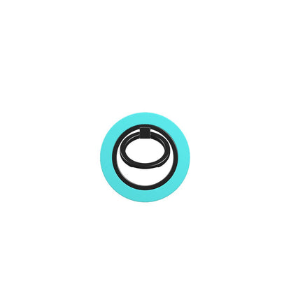 Magnetischer Ringhalter Türkisblau – Frontansicht