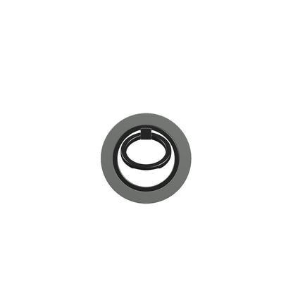 Magnetischer Ringhalter Grau – Frontansicht