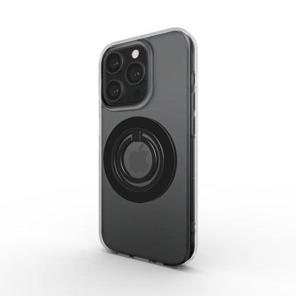 Schwarz Magnetischer Ringhalter im Standmodus – 360 Grad drehbar