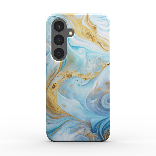 Stoßfeste Handyhülle – Liquid Flow „Azure Drift“