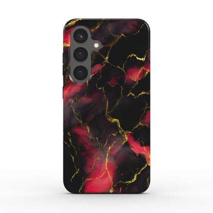 marmor-handyhuelle-schwarz-rot-gold-rueckseite
