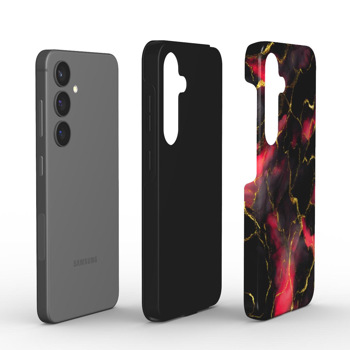 dual-layer-handyhuelle-schwarz-rot-marmor-design