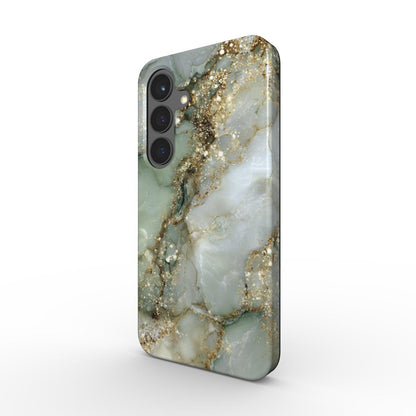 stossfeste-marmor-handyhuelle-golden-sage-seitenansicht