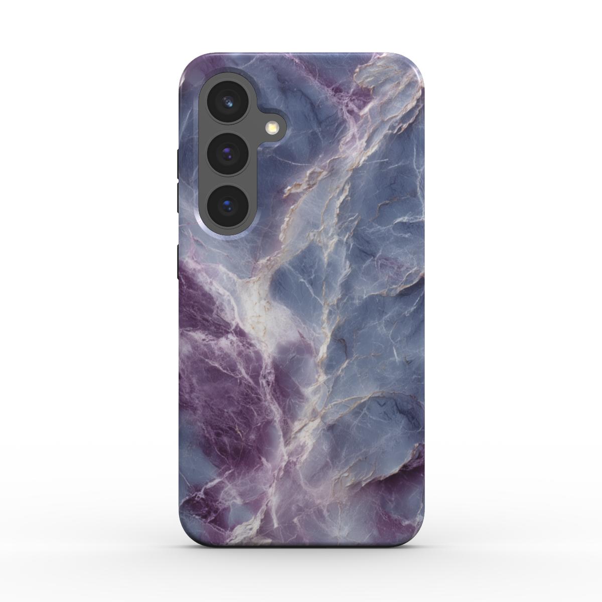 Violet Storm Handyhülle – elegante Struktur mit violetten und hellen Adern