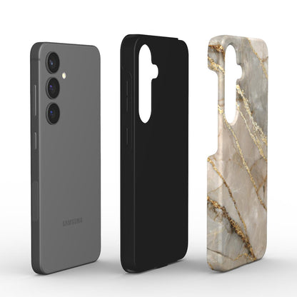 Golden Dune Tough Case – Explosionsansicht mit Innen- und Außenschale