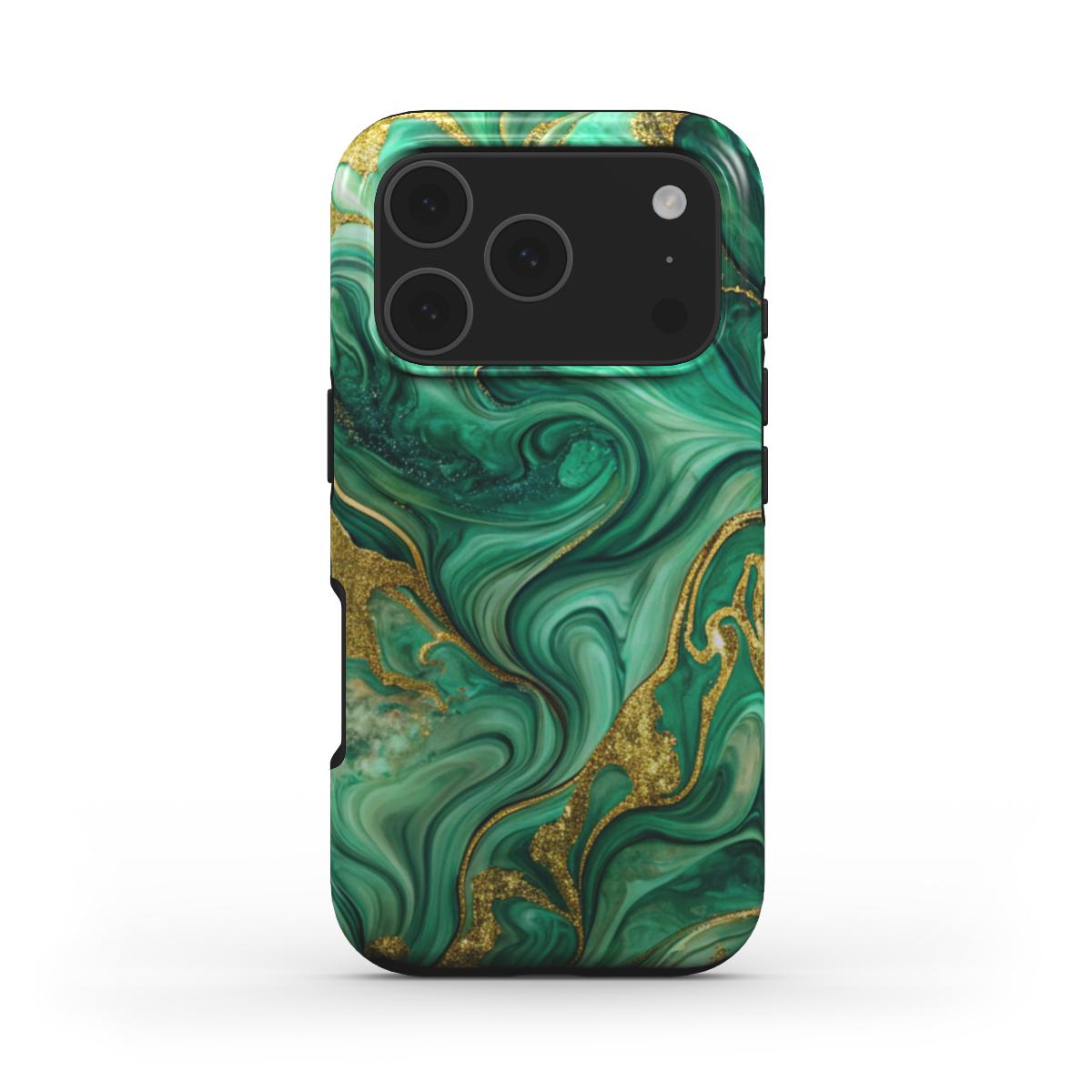 magsafe-hülle-emerald-grün-gold-farbverlauf