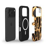 MagSafe Handyhülle – „Leopard Print Gold“