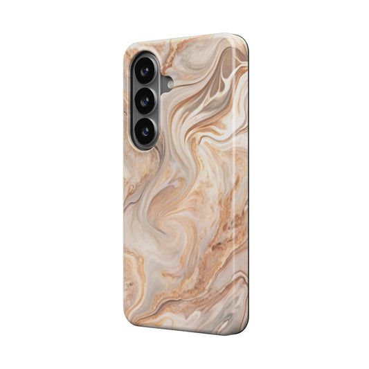 Magnetische Handyhülle Liquid Flow Desert Swirl Design