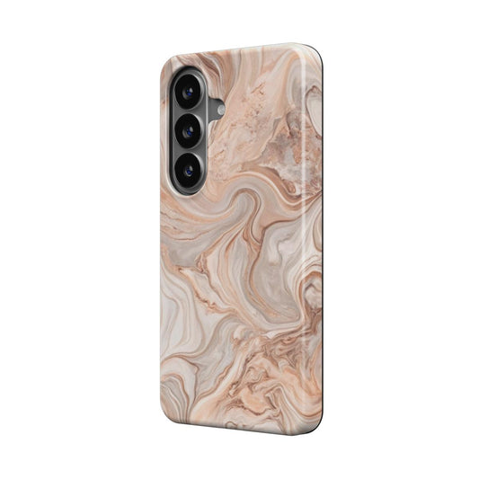 Magnetische Handyhülle Liquid Flow Sandy Marble Design