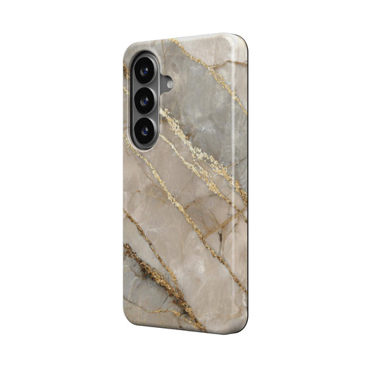 Magnetische Handyhülle Golden Dune Marmor-Design Vorderansicht