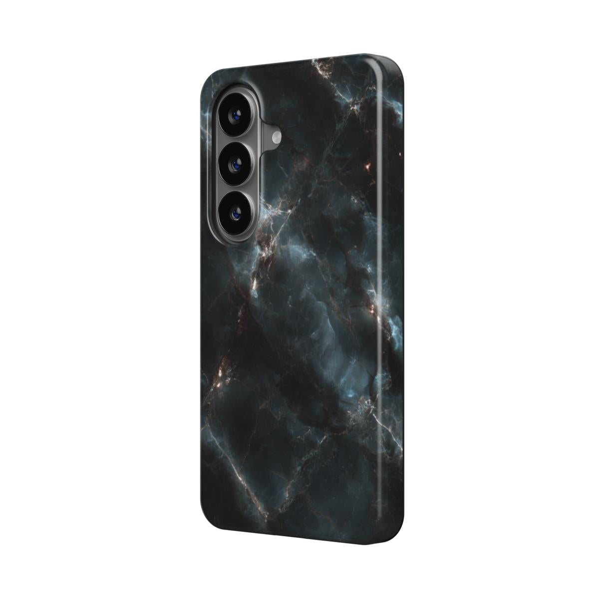 Magnetische Handyhülle Midnight Surge Marmor-Design Vorderansicht