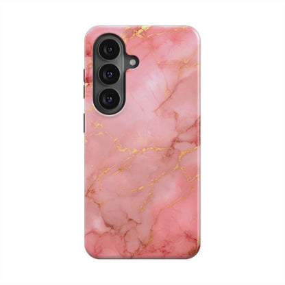 Starker Magnetring Detailansicht MagSafe kompatibel Rose Aurora Marmor-Design