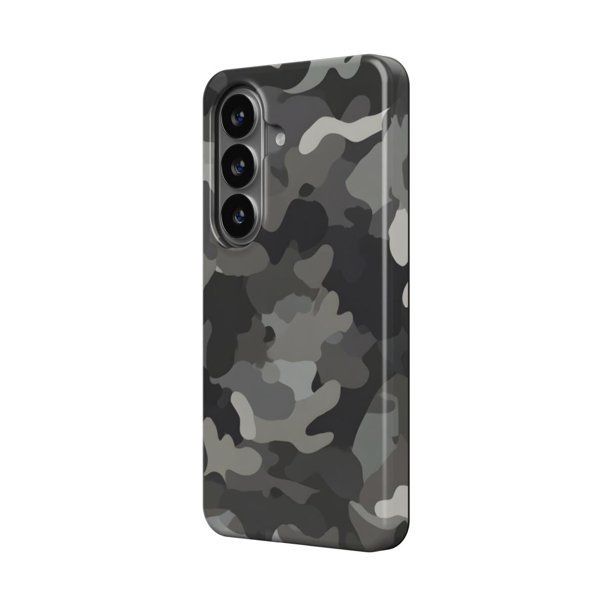 Magnetische Handyhülle Camouflage Grey Design