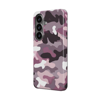 Magnetische Handyhülle Camouflage Rose Pink Design