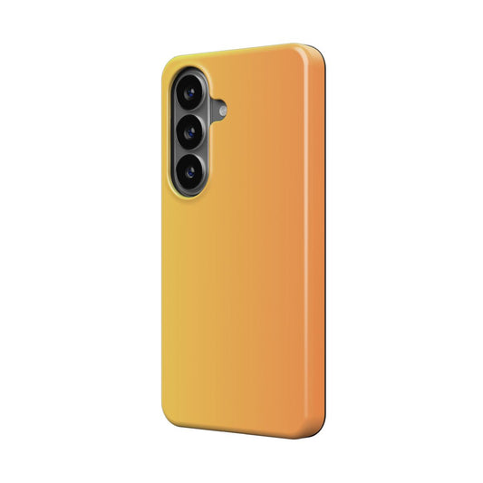 Magnetische Handyhülle Orange-Gelb Farbverlauf Design