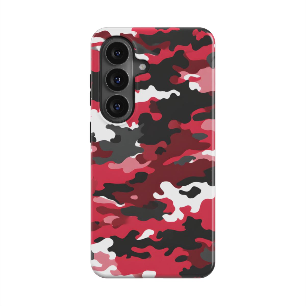 MagSafe Ringe Detailansicht Camouflage Red Camo Handyhülle