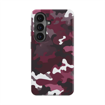 MagSafe Ringe Detailansicht Camouflage Burgundy Handyhülle