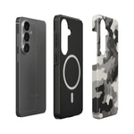 Magnetische Handyhülle – „Camouflage Urban Grey“