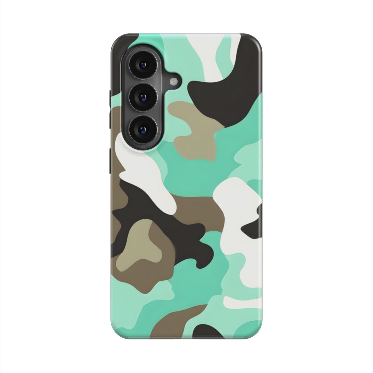 MagSafe Ringe Detailansicht Camouflage Mint Teal Handyhülle