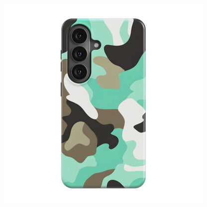 MagSafe Ringe Detailansicht Camouflage Mint Teal Handyhülle