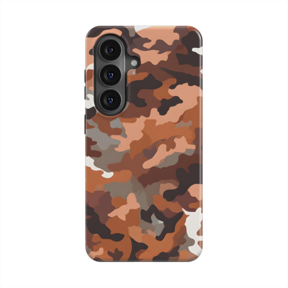 MagSafe Ringe Detailansicht Camouflage Desert Brown Handyhülle