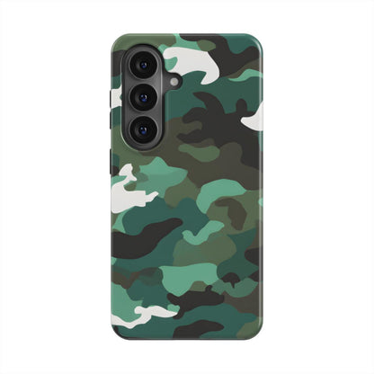 MagSafe Ringe Detailansicht Camouflage Woodland Green Handyhülle