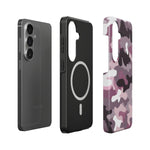 Magnetische Handyhülle – „Camouflage Rose Pink“
